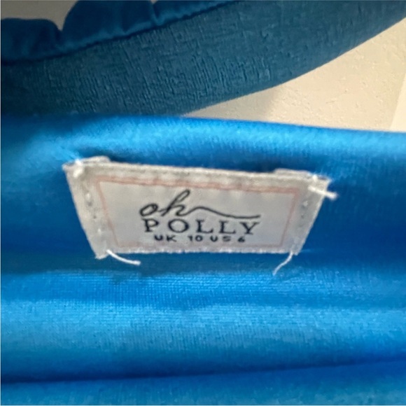 Oh Polly Blue Cut-Out Mini Dress - Picture 10 of 11